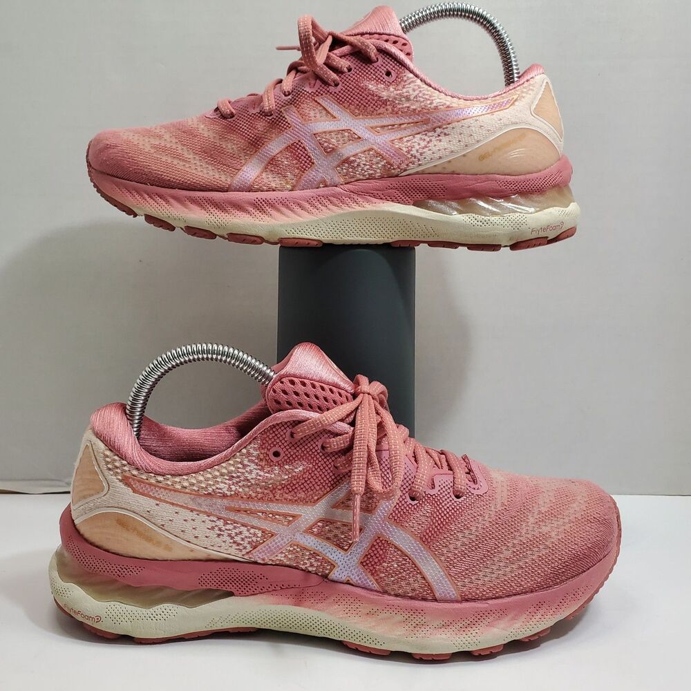ASICS Gel-Nimbus 23 Women's 9 Pink Running Shoes Sneakers 1012A885